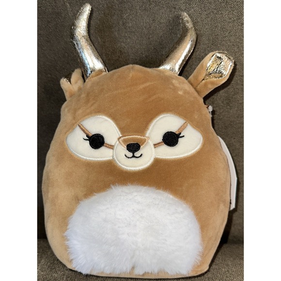Kellytoy Other - Squishmallows Kieli The Antelope 10" Plush Furry Belly 2022 Kellytoy, NWT, New